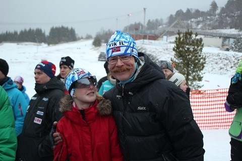 Liv Rigmor oog Kjetil Netland. Foto: John Roger Meland